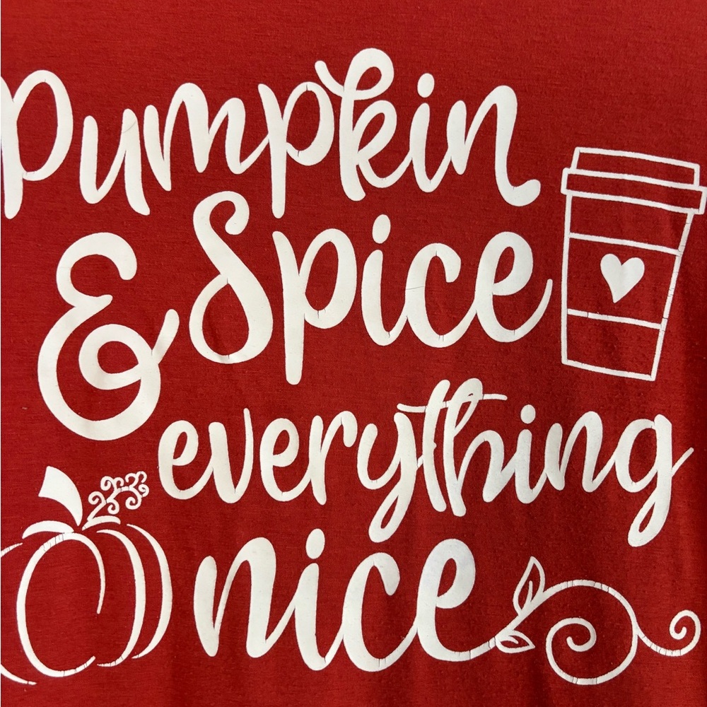 Pumpkin Spice Graphic T-Shirt - Picture 4 of 5